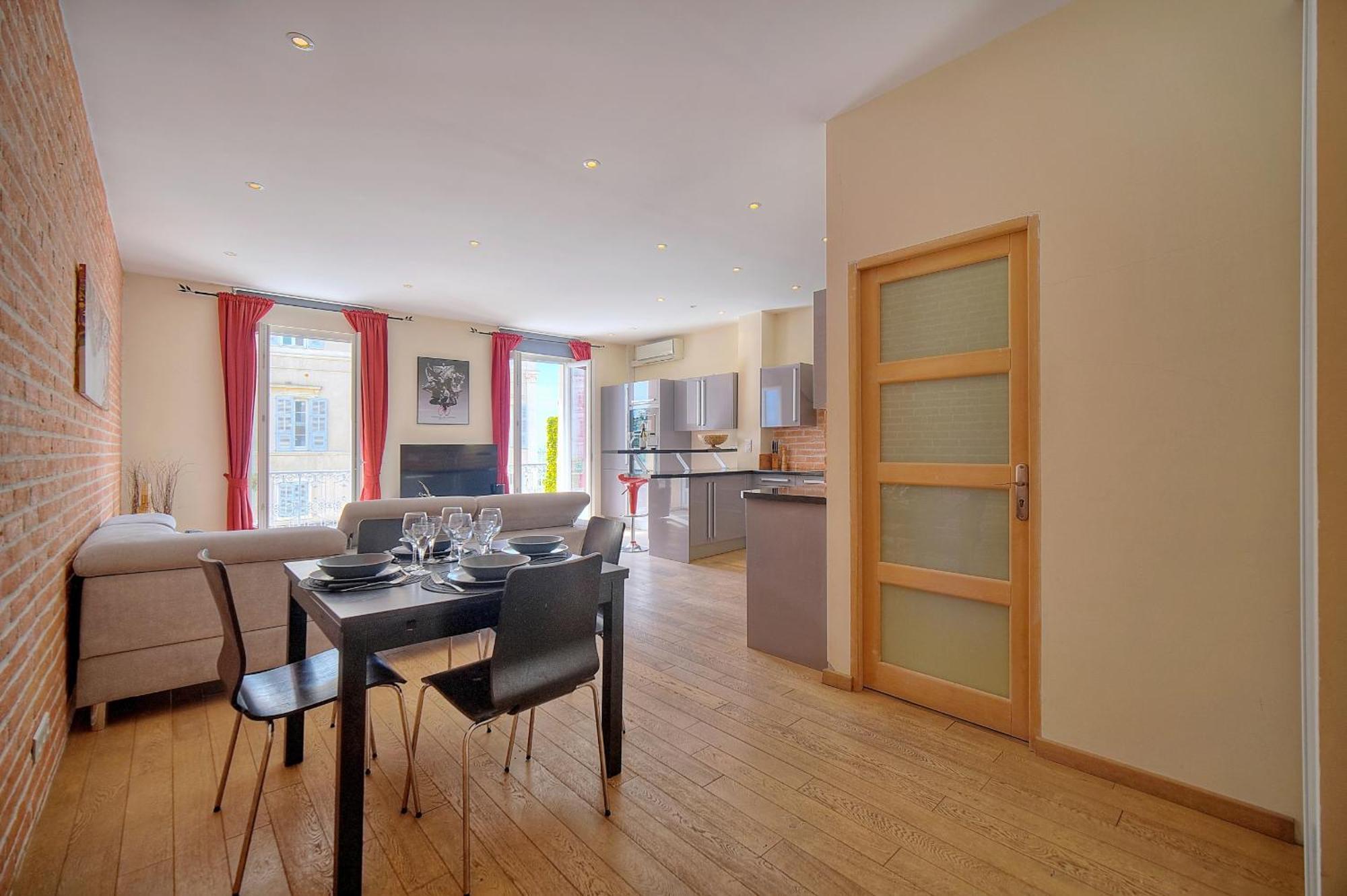 Moderne 3 Pieces Idealement Situe Centre De Cannes L! A2B22 Екстер'єр фото
