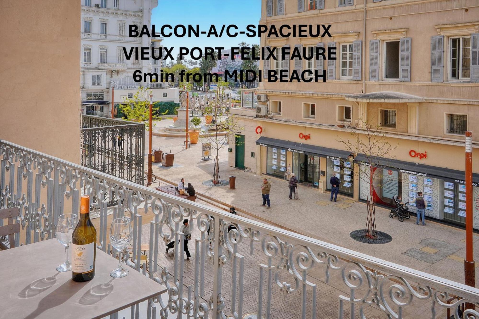 Moderne 3 Pieces Idealement Situe Centre De Cannes L! A2B22 Екстер'єр фото